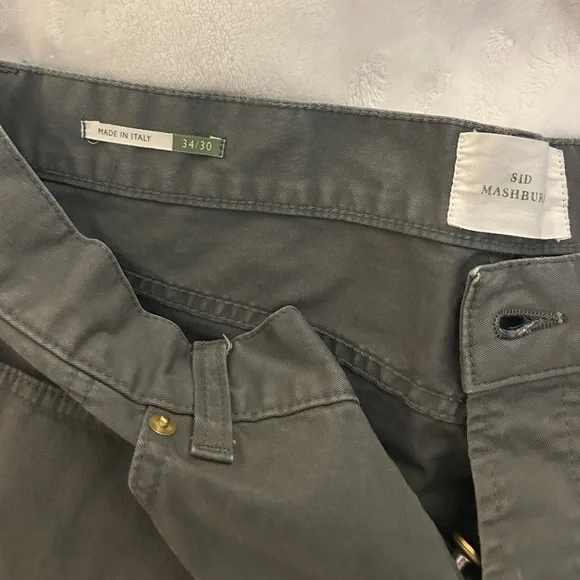 Sid Mashburn Slim Straight 5 pocket pant - Picture 2 of 5
